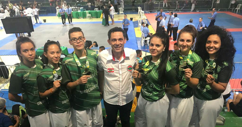 Chapecó conquista cinco medalhas na XXVI Copa do Brasil de Taekwondo
