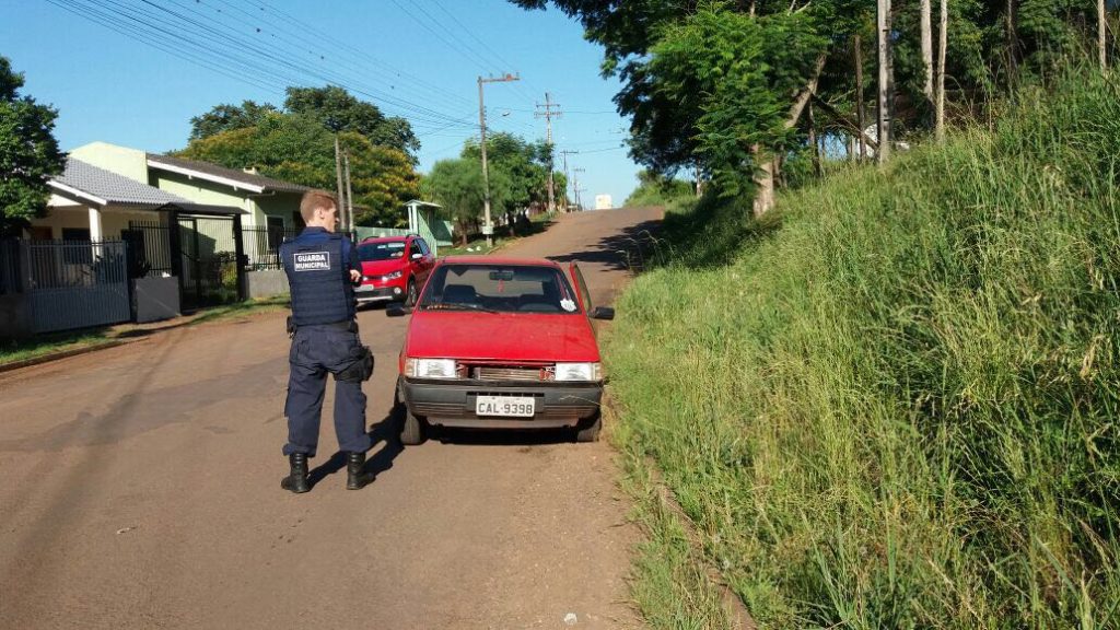 Guarda Municipal recupera veículo furtado