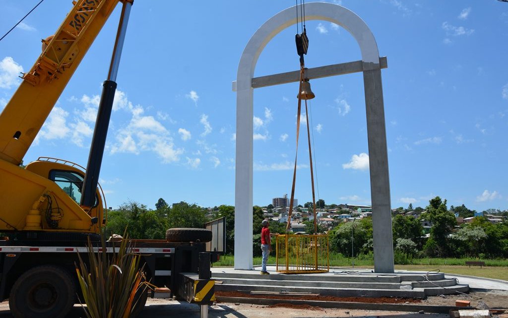 Marco da Paz será inaugurado neste sábado no Parque Medellin em Chapecó