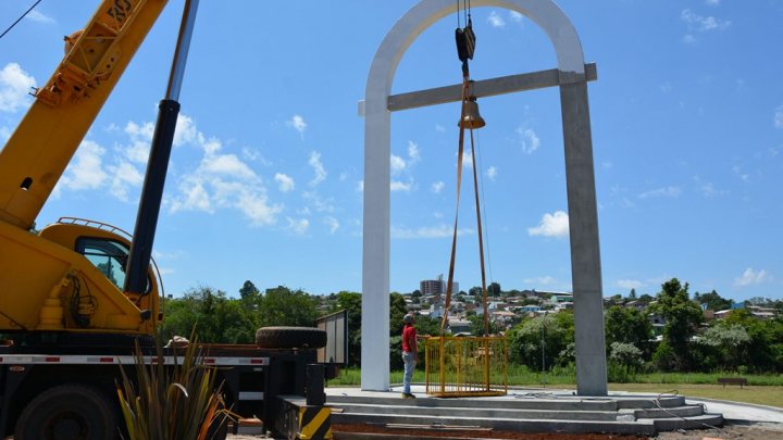 Marco da Paz será inaugurado neste sábado no Parque Medellin em Chapecó