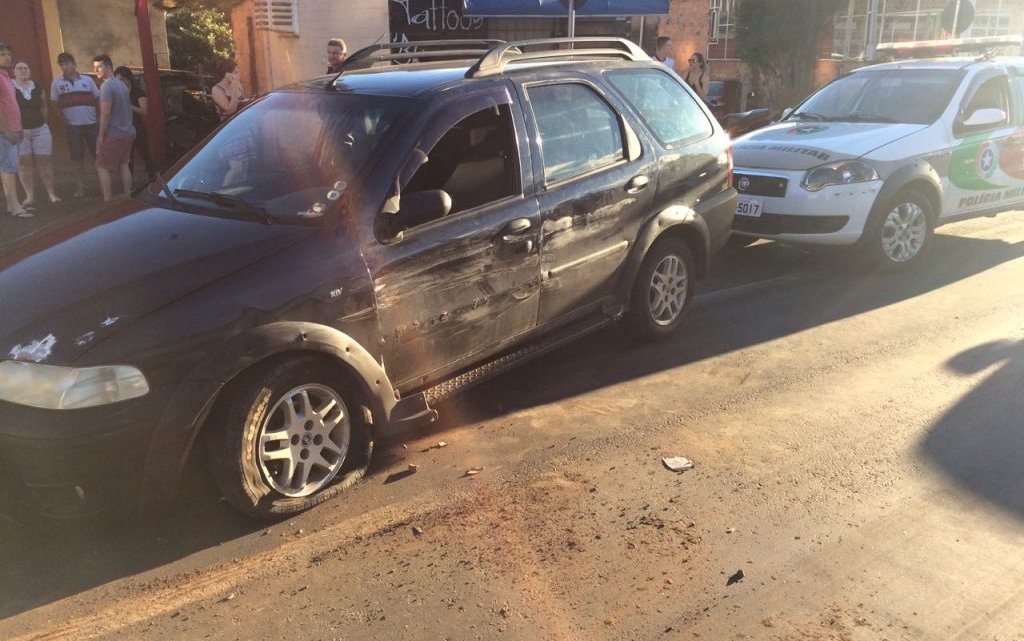 Idoso embriagado causa acidente envolvendo 5 veículos em Chapecó
