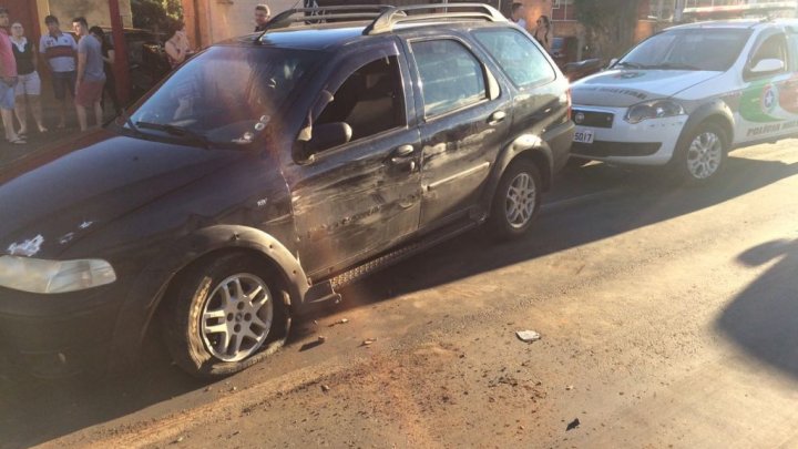 Idoso embriagado causa acidente envolvendo 5 veículos em Chapecó