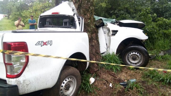 Empresário morre em grave acidente na SC 283