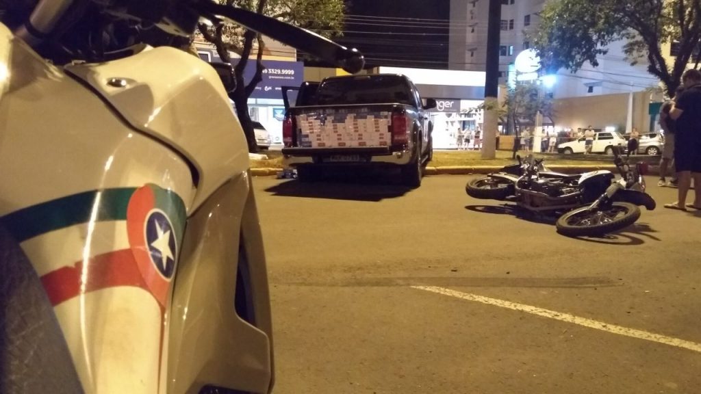 Perseguição policial termina com um morto no centro de Chapecó