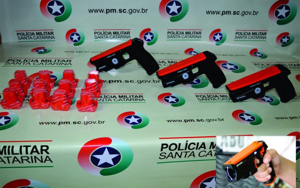 POLICIA MILITAR DE CHAPECÓ PASSARÁ USAR ARMAS DE CHOQUES NO COMBATE AO CRIME