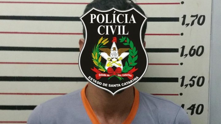 POLÍCIA CIVIL PRENDE HOMEM COM MANDADO PRISÃO POR HOMICÍDIO EM CHAPECÓ