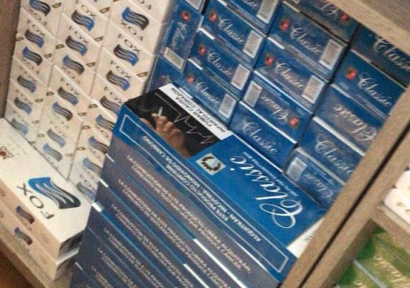 REFORÇADA APREENDE CIGARROS CONTRABANDEADOS NO CAMELÓDROMO EM CHAPECÓ
