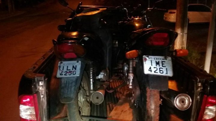 PM RECUPERA DUAS MOTOS EM ALDEIA INDÍGENA SEDE TRENTIM