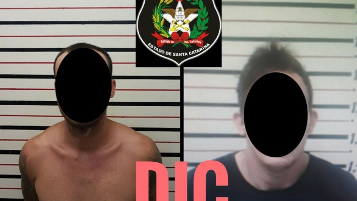 POLÍCIA CIVIL PRENDE DOIS FORAGIDOS EM CHAPECÓ