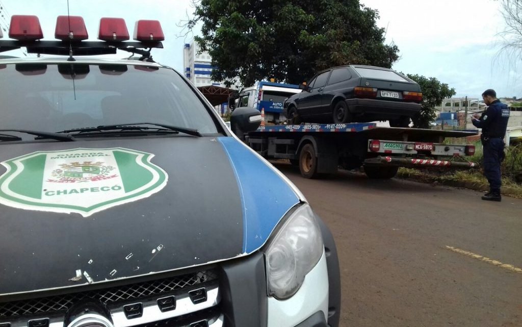 Guarda Municipal localiza veículos furtados em Chapecó