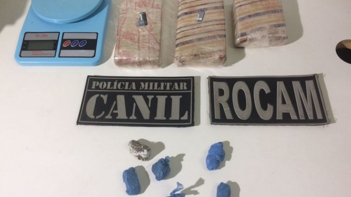ROCAM APREENDE DROGAS NA EFAPI