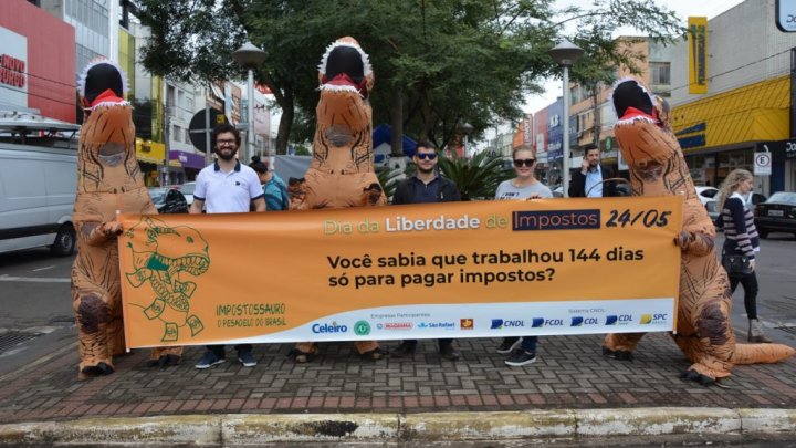 Chapecó terá Dia de Liberdade de Impostos em estabelecimentos comerciais
