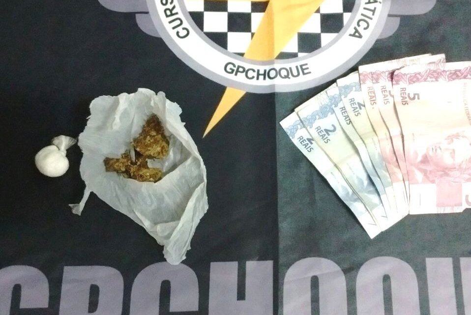 Adolescente de 14 anos é apreendido com drogas no bairro Passo dos Fortes em Chapecó