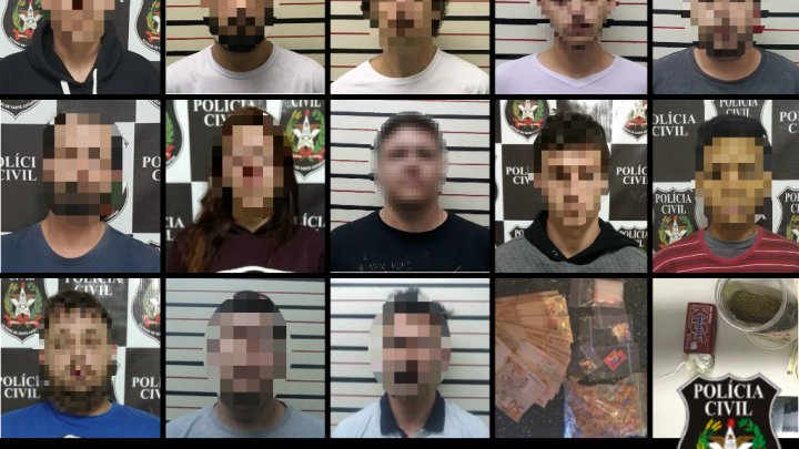 POLÍCIA CIVIL DEFLAGRA OPERAÇÃO “WOODSTOCK CONDÁ” EM CHAPECÓ, UMA DAS MAIORES OPERAÇÃO CONTRA O TRÁFICO DE DROGAS ESTADO DE SANTA CATARINA NESTE ANO, COM 10 PRESOS E APREENSÃO DE DROGAS SINTÉTICAS E MACONHA