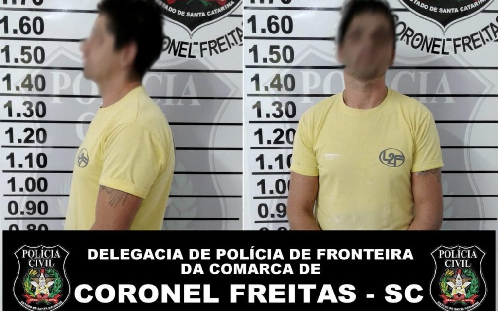 POLÍCIA CIVIL DE CORONEL FREITAS CUMPRE MANDADO DE PRISÃO