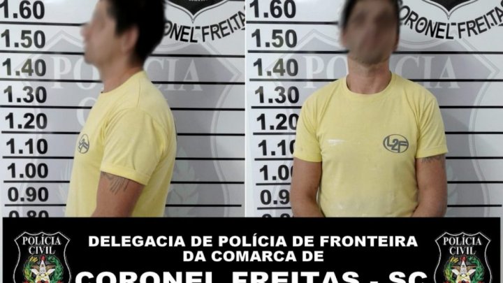 POLÍCIA CIVIL DE CORONEL FREITAS CUMPRE MANDADO DE PRISÃO