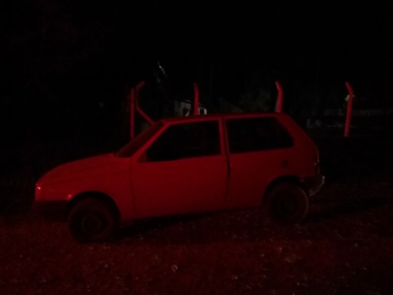 PM encontra Fiat/Uno com registro de furto/roubo no bairro Efapi em Chapecó