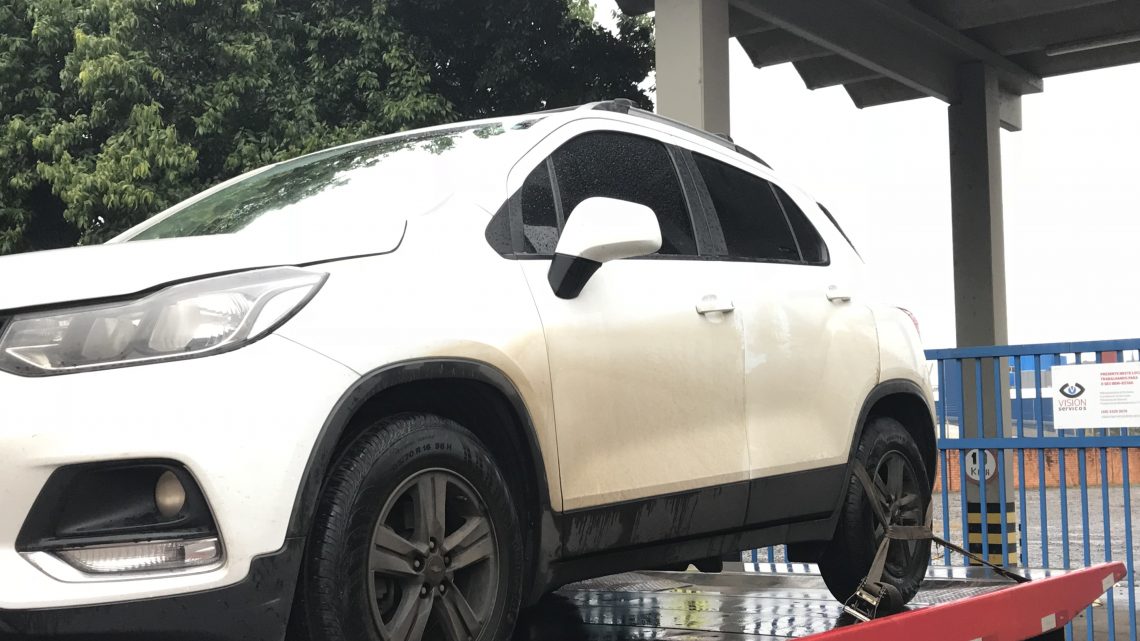 Polícia Militar recupera veículo roubado em Chapecó