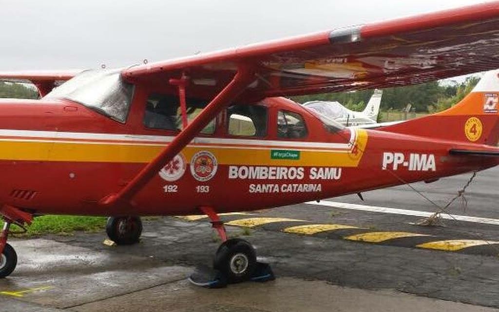 Arcanjo 04 começa a operar em base no aeroporto em Chapecó