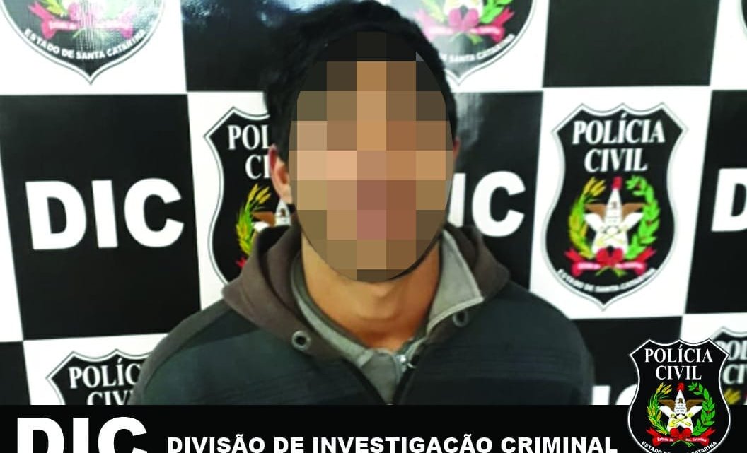 POLÍCIA CIVIL PRENDEU O COAUTOR DE HOMICÍDIO EM CHAPECÓ