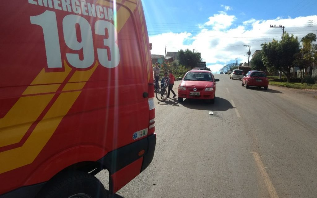 Mulher é atropelada no bairro Efapi em Chapecó