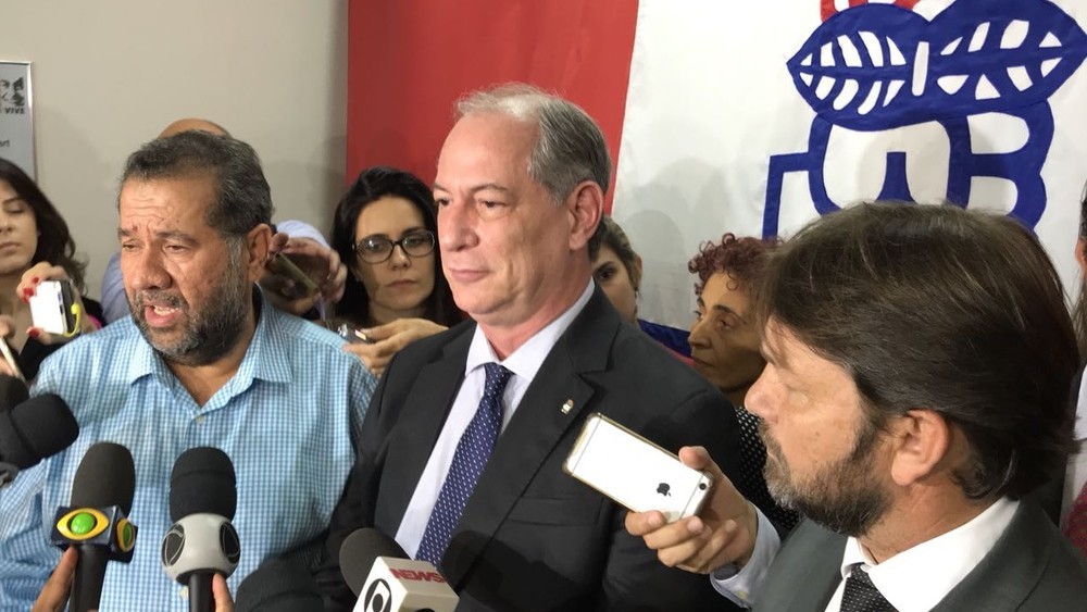 PDT confirma candidatura de Ciro Gomes à Presidência