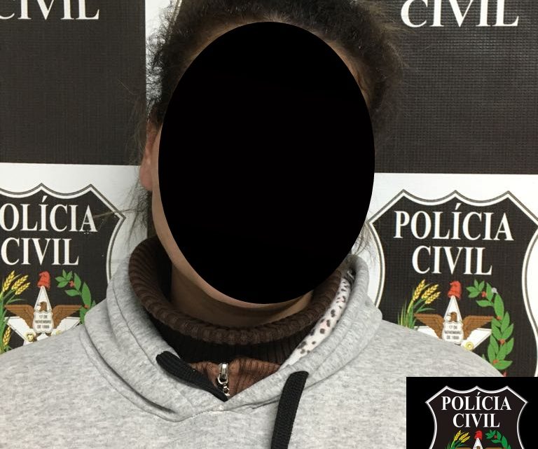 Policia Civil prende em flagrante por tortura, mãe que espancou a filha