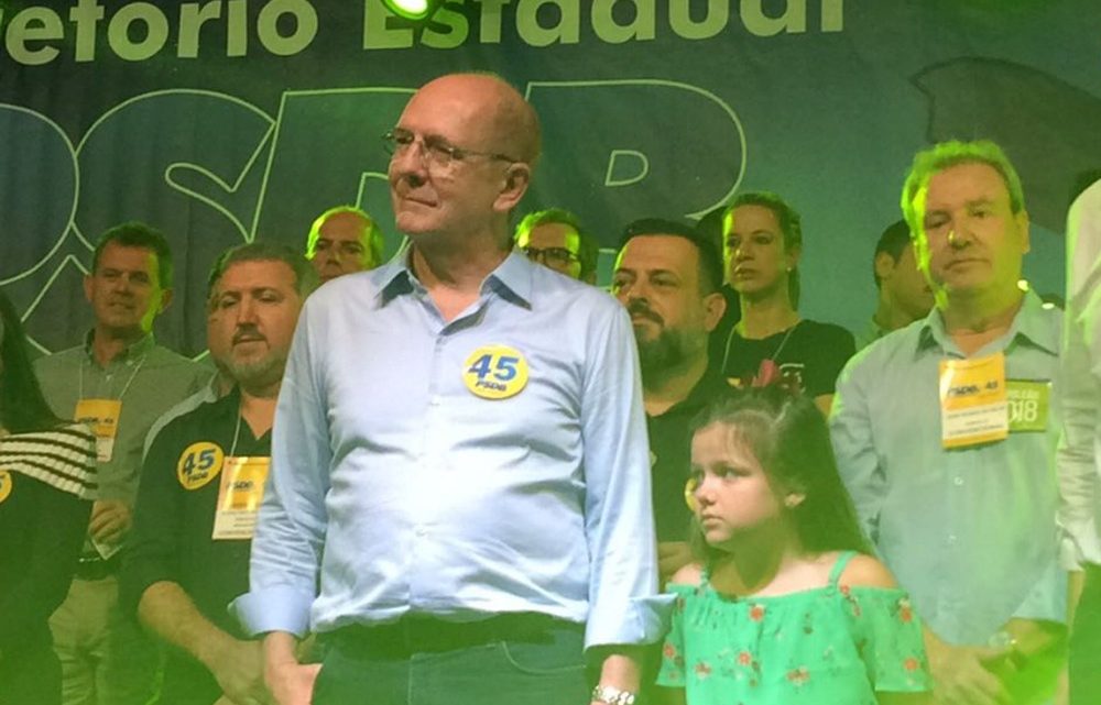 Paulo Bauer é o candidato do PSDB ao governo do estado