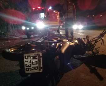 Motociclista morre em acidente de trânsito em São Lourenço do Oeste