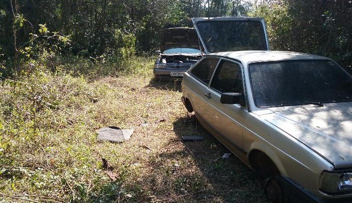 Polícia Militar recupera vários veículos roubados em Chapecó