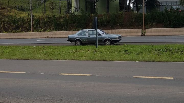 PM encontra em Chapecó veículo de Faxinal dos Guedes abandonado