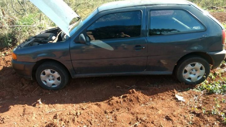 PM encontra veículo abandonado em Chapecó