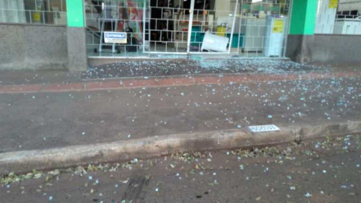 Loja é furtada no Centro de Xaxim
