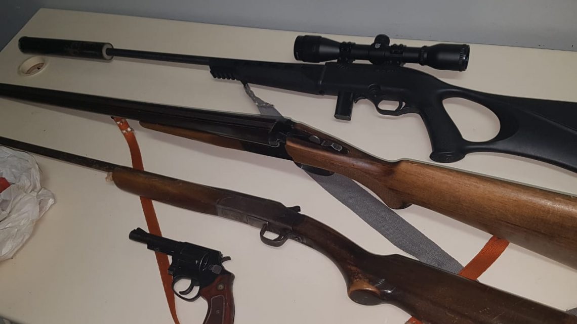 Cavalaria apreende quatro armas de fogo em Chapecó