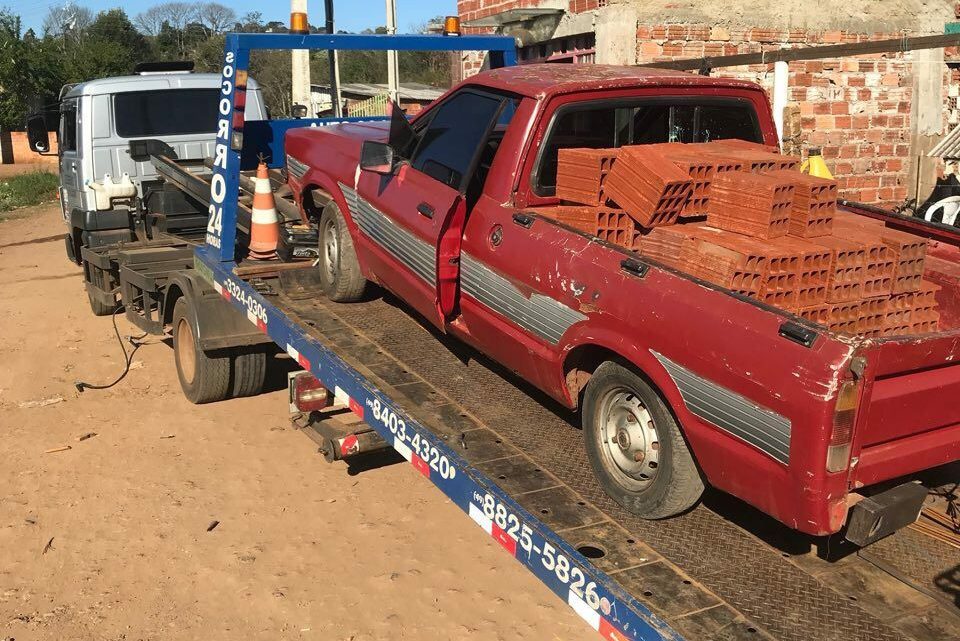 Homem é detido após furtar tijolos em Chapecó