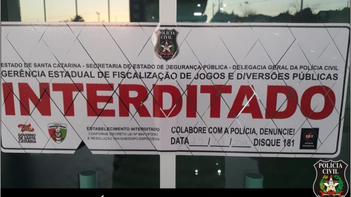 Polícia Civil interdita hotel em Pinhalzinho