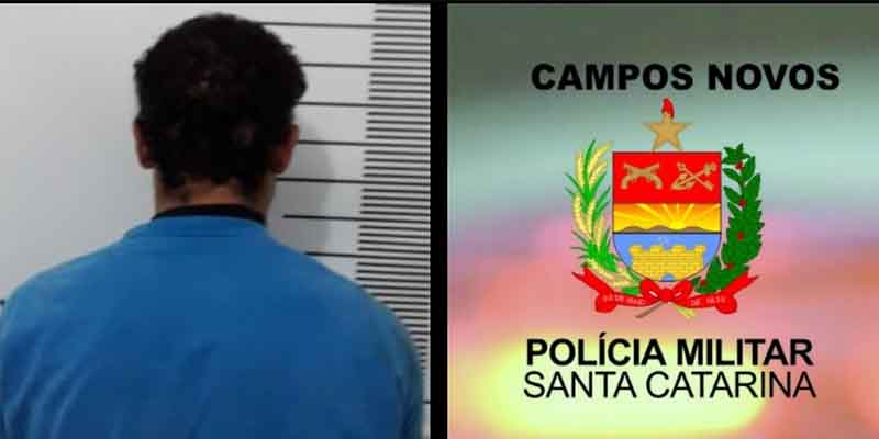 Foragido da Penitenciária de Chapecó é preso em Campos Novos