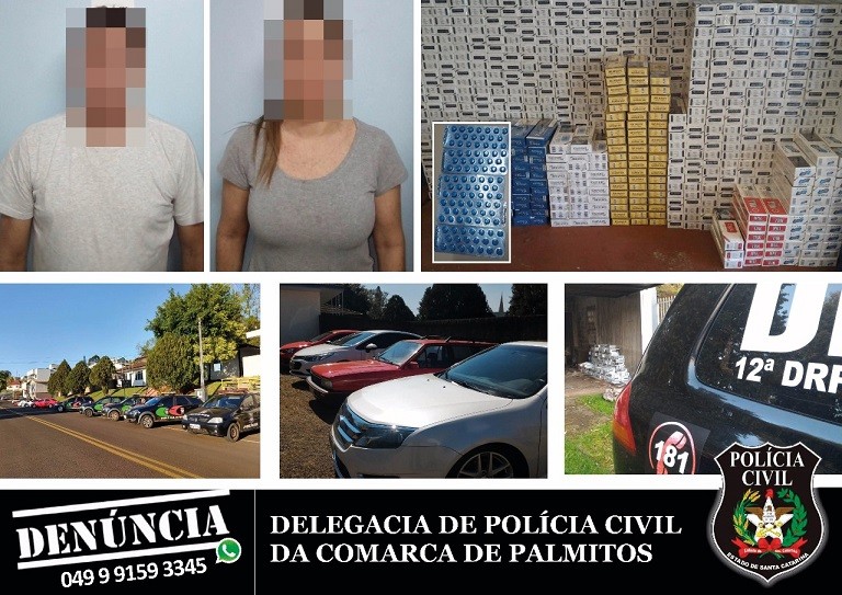 Vídeos – Polícia Civil de Palmitos deflagra “Operação Tio Patinhas” e prende duas pessoas em flagrante além de apreensão de bens e valores avaliados em mais de um milhão de reais