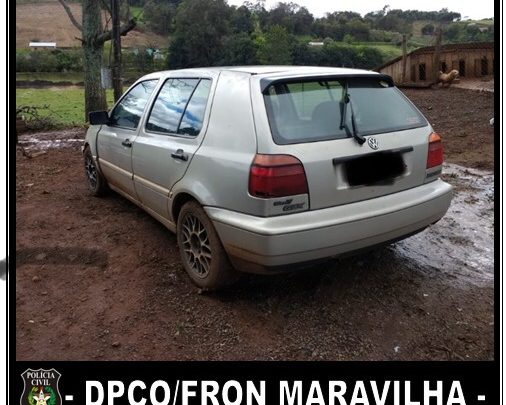 Polícia Civil de Maravilha recupera veículo furtado e identifica autor