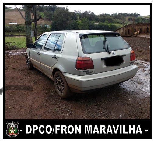 Polícia Civil de Maravilha recupera veículo furtado e identifica autor