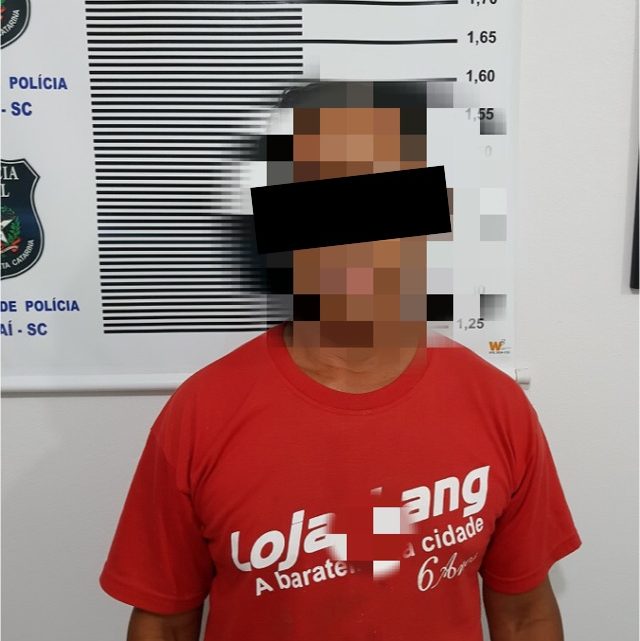 Polícia Civil de Mondaí prende suspeito da prática do crime de estupro de vulnerável