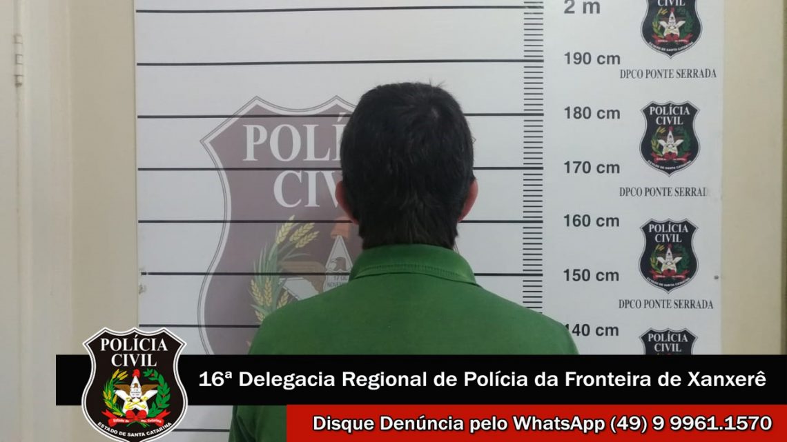 Polícia Civil prende homem por estelionato em Ponte Serrada