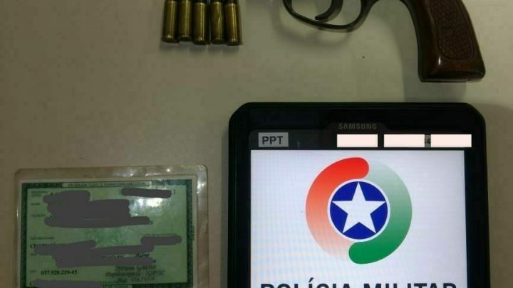 Homem é detido com revólver no São Pedro