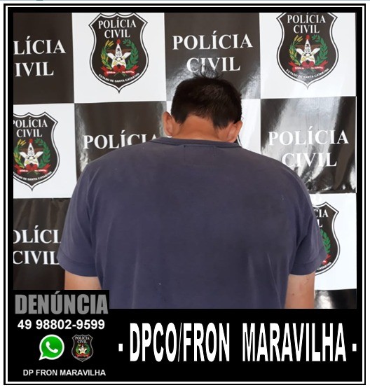 Polícia Civil de Maravilha cumpre mandado de prisão por dívida de pensão alimentícia