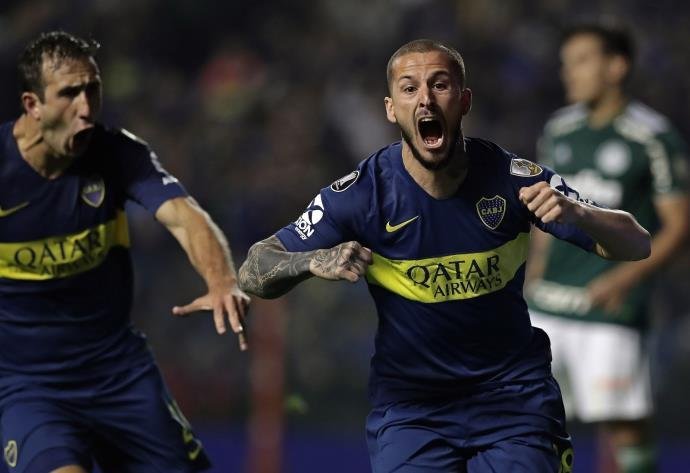 Boca Juniors vence o Palmeiras e se aproxima da final