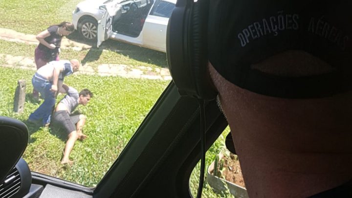 Após perseguição veículo é recuperado na SC-157 em Coronel Freitas