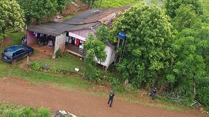 Vítima de violência doméstica e familiares são resgatados no Oeste