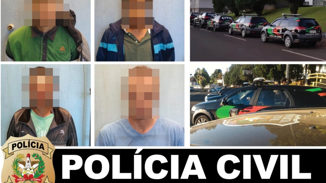 Polícia Civil realiza “Operação Irmãos Metralha” e cumpre 8 mandados judiciais levando 3 pessoas a prisão