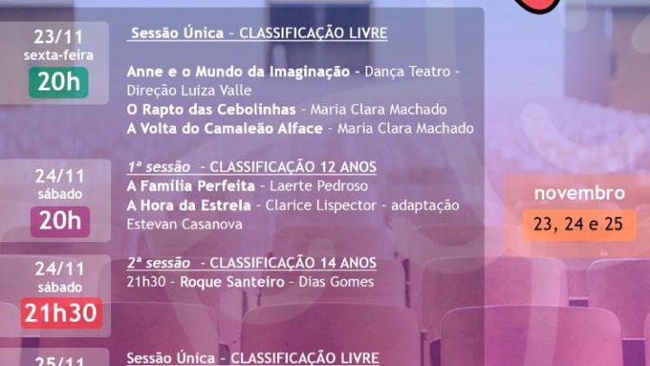 Festival “TEATRANDO” começa hoje em Chapecó