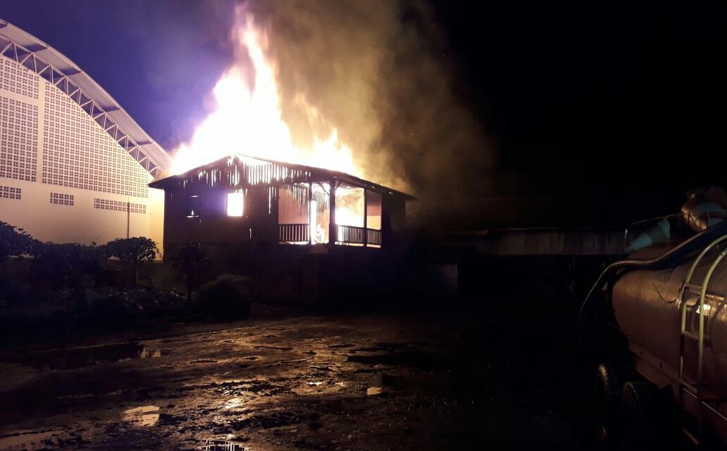 Incêndio consome bar em Bom Jesus do Oeste